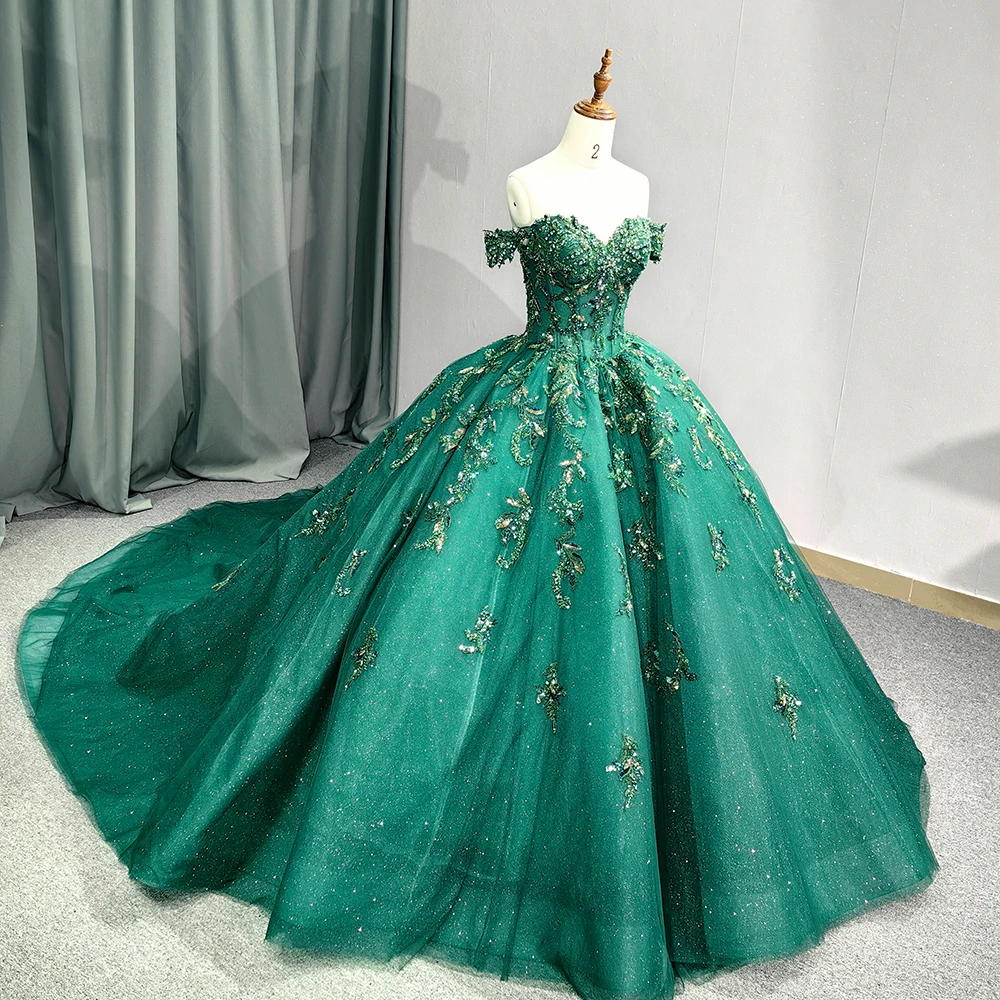 emerald green royal dress Emerald Green Royal Gothic Wedding Embroidered Bridal Gown Unique Haute Couture Historical Ball Masquerade Carnival Goth Dress Halloween