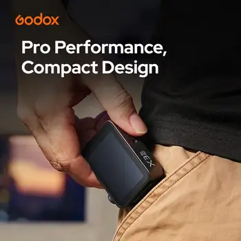 Godox X3 Pro C X3 PRO-C TTL Wireless Flash Trigger for Canon Camera,2.4GHz LCD Touchscreen Flash Transmitter,Built-in Lithium product image