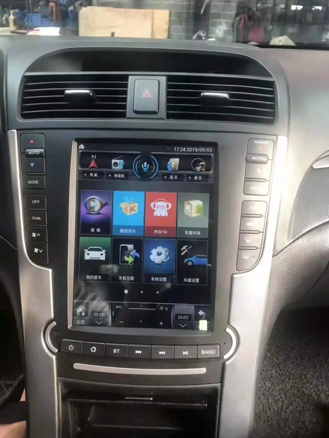 Wholesale Tesla Screen Android 10 GPS WIFI Carplay Car Radio Audio Video Car Stereo for Acura TL 2005