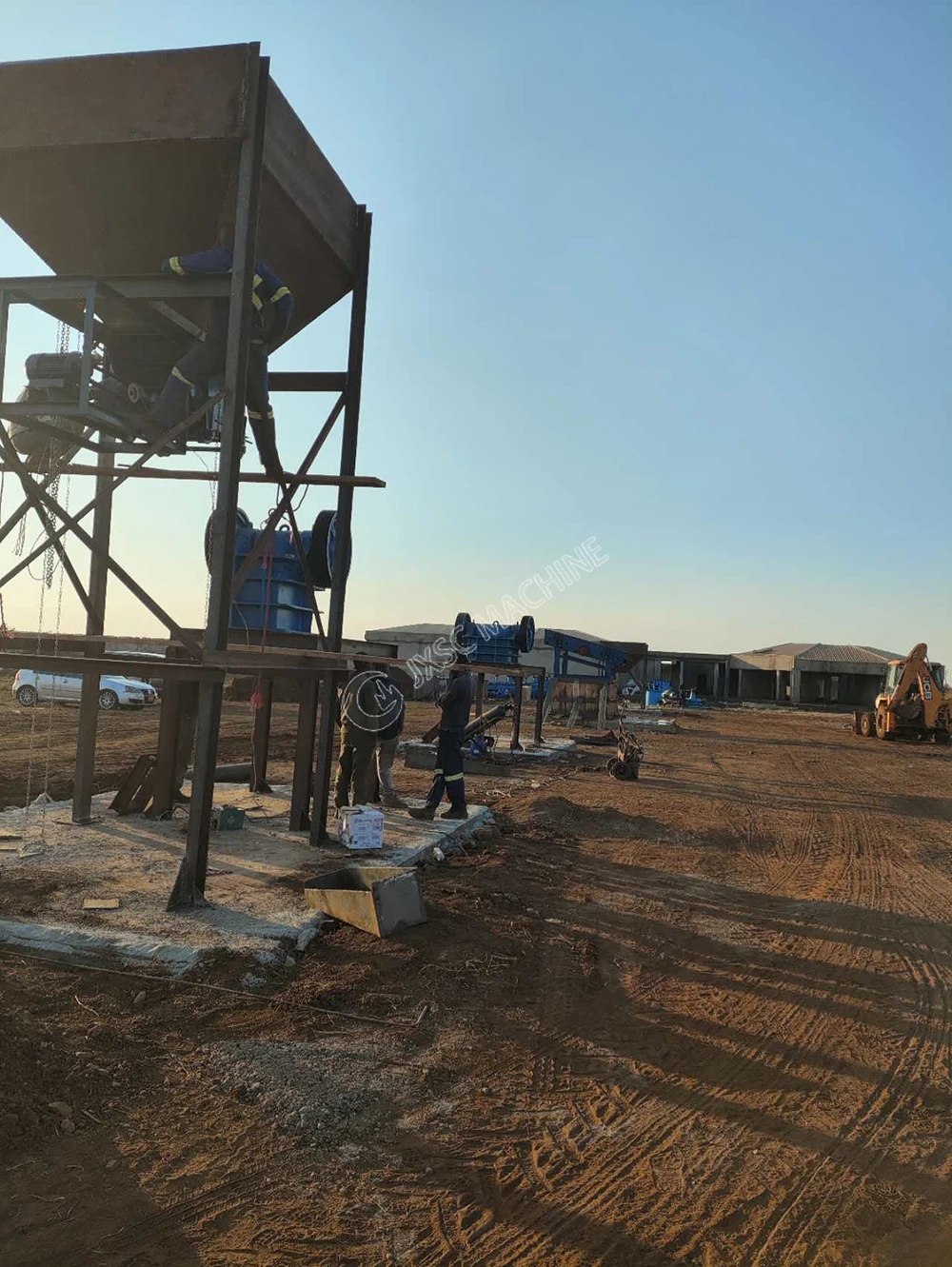 Popular Small Scale 120TPD Lithium Ore Processing Plant Spodumene Process Plant in Zimbabwe