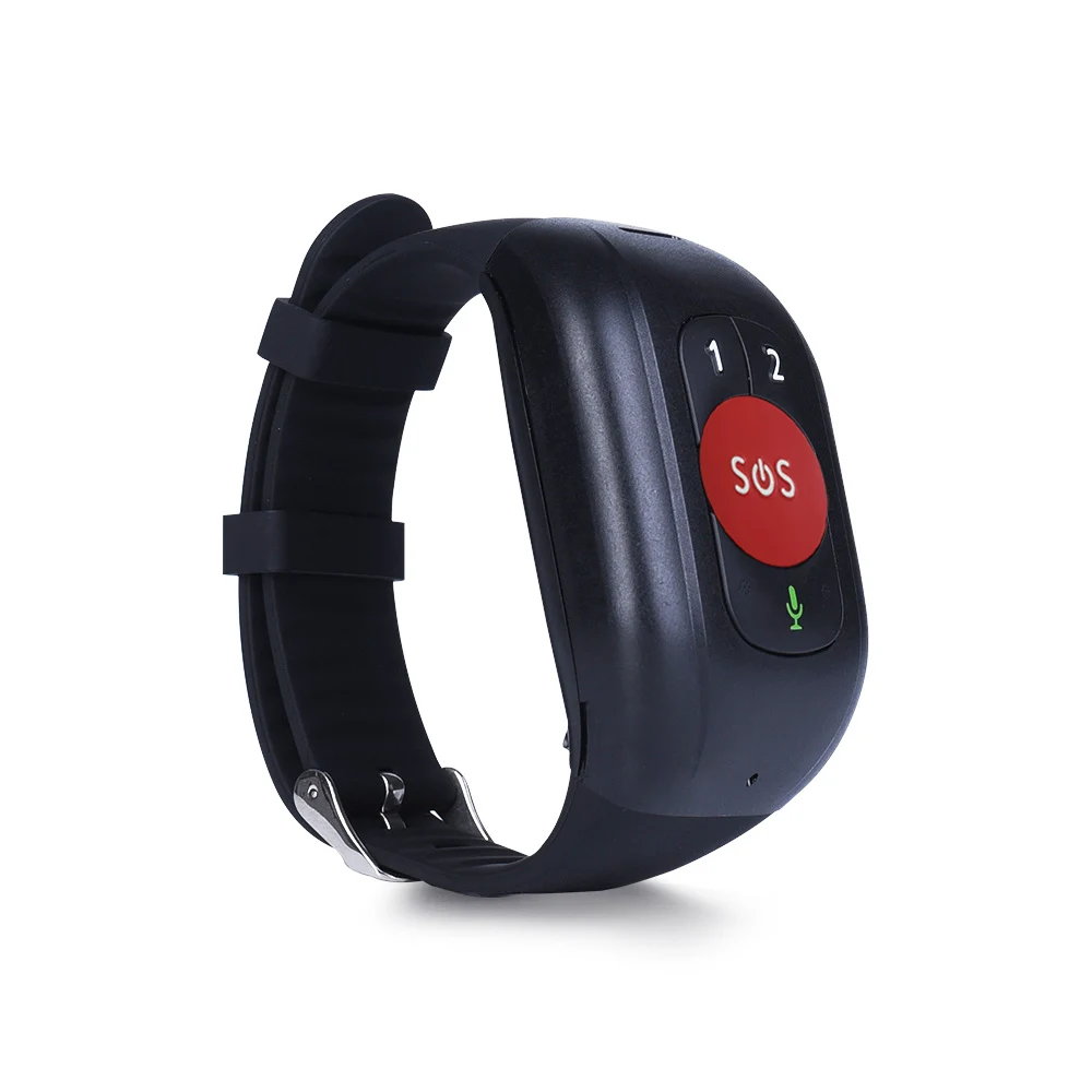 Smart Watch Tracker Wrist GPS Tracker 4G Gps Tracking Bracelet for Elderly SOS Two Way Communication CAT M1