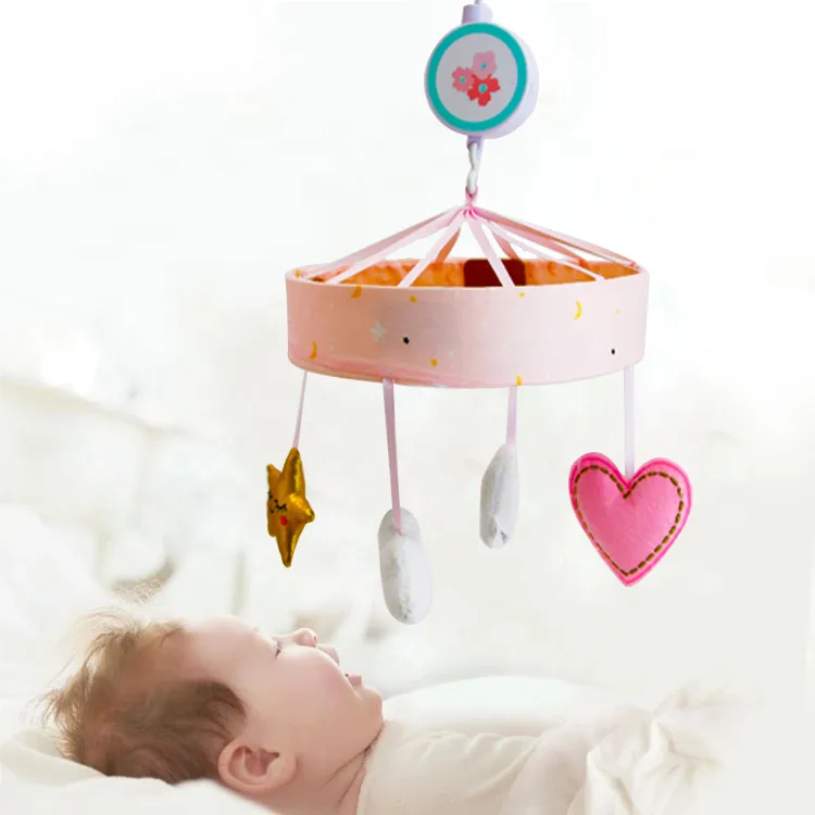 Professional Supplier Battery Operated 
Musical Baby Bed Mobile Hanging Soft 
Toys