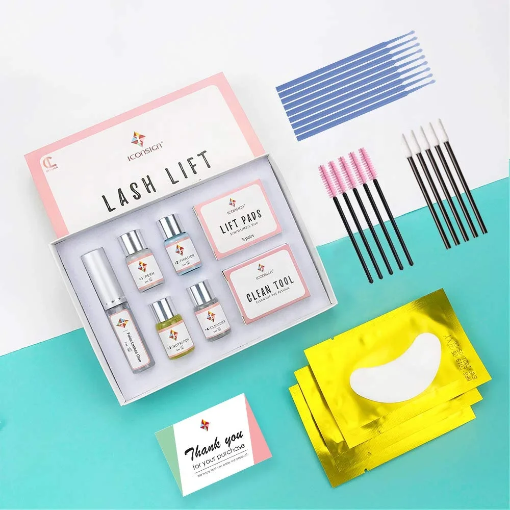 
 Набор для перманентного завивки ресниц, комплект для подтяжки ресниц для салонов  