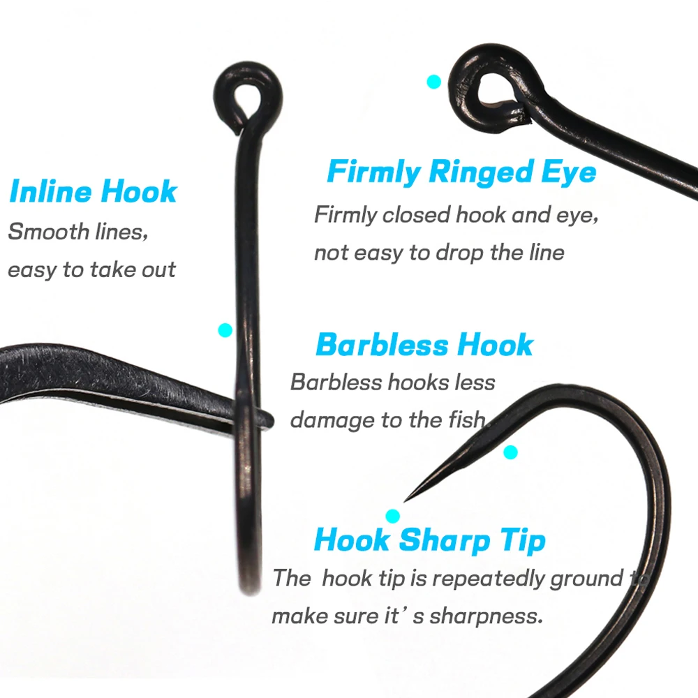Barbless Fishing Hooks, Trout Barbless Hook, Carp Accessories