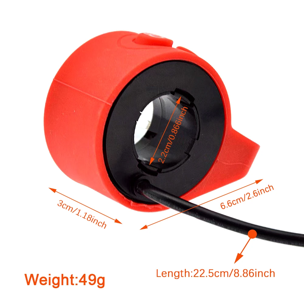 HX X8 X9 Red Original Speed Control electric scooter accessories parts for X8 X9 Electric Scooter Throttle Knob Assembly Parts