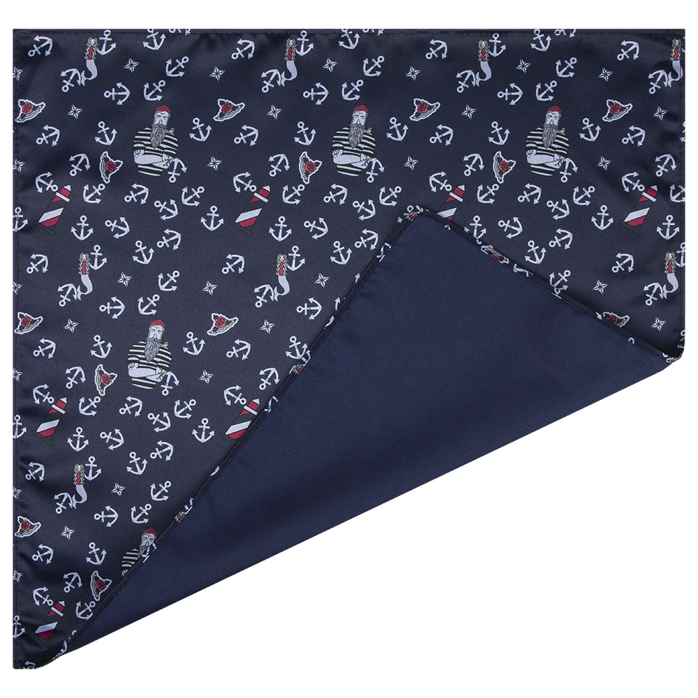 Cravate Homme Richel Thème Nautique/Voile - Occasion Très Bon État - Fabriquée Aux USA