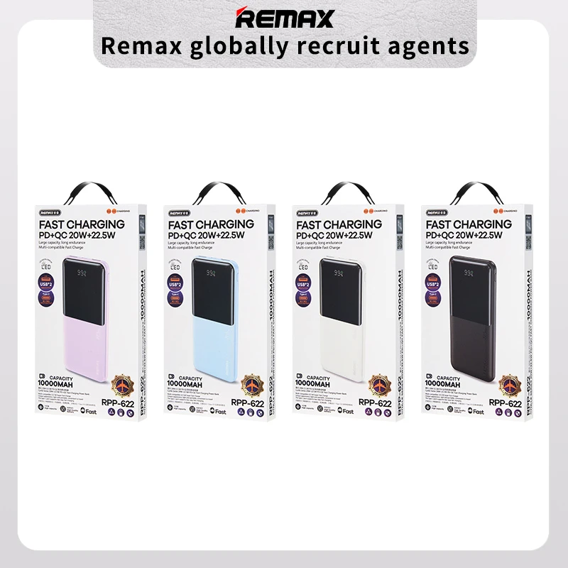 Remax RPP-623 20000mAh モバイルバッテリー REMAX RPP-623 Power Bank Fast Charging 20000 mAh - 14 Day
