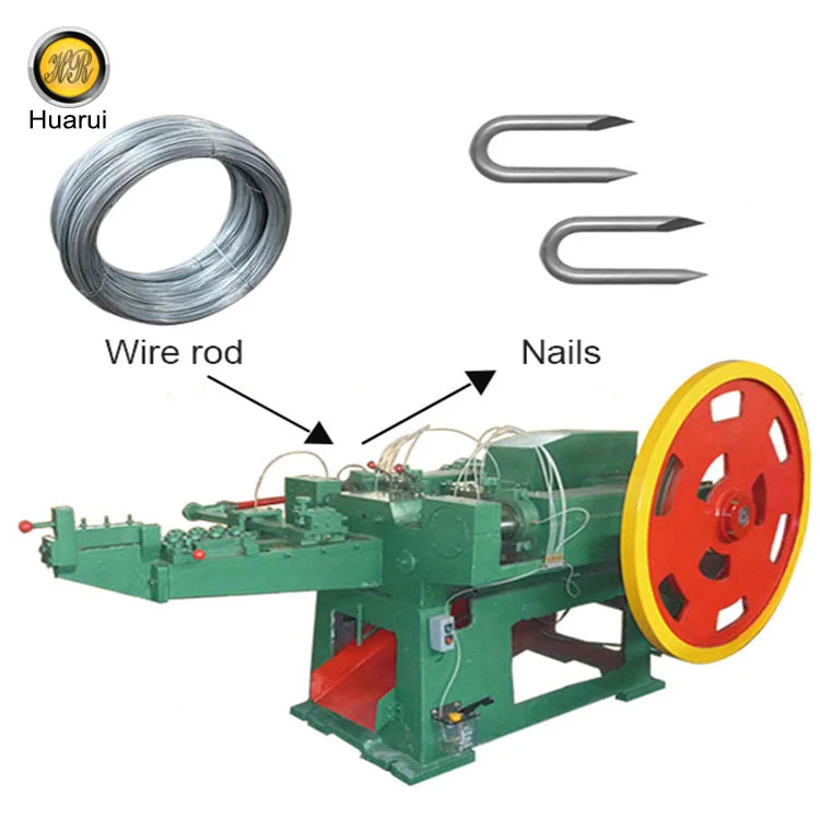 Galvanised Fencing Staples Making Machine U Shaped Nails Making Machine