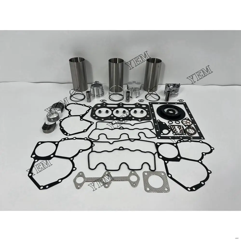 403C-11 Overhaul Kit With Cylinder Gasket Kit Piston Rings Engine Bearings Set Liner for Perkins