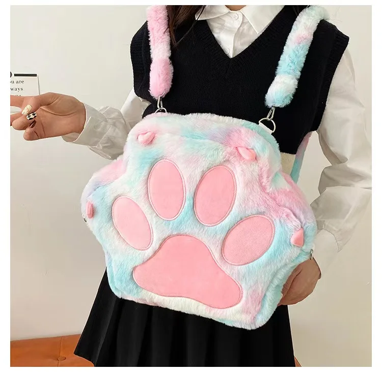 Custom Oversized Canvas Shopping Ita Bag Creative Special Shape Print Cartoon Anime Character Shape Pattern Big Head Tote Bags