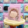Diadema de terciopelo-rosado-beige-juego de tres piezas-caja de regalo