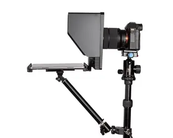 FEELWORLD TP10 Portable 10-inch Folding Teleprompter Supports up to 11" Smartphone/Tablet Prompting Smartphone DSLR Shooting Wit product image