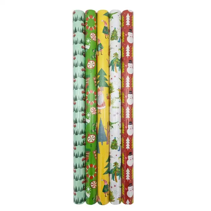 Custom Printed Wrapping Paper Roll,Gift Wrapping Paper Manufacturer
