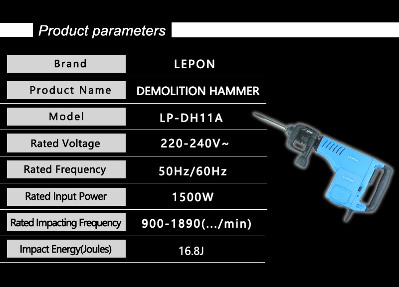 Duty Breaker Demolition Hammer 