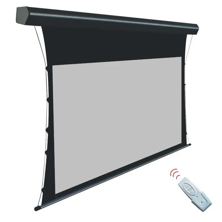 84 Grey 16:9 Electric Screen remote control electric projector projection HD screen