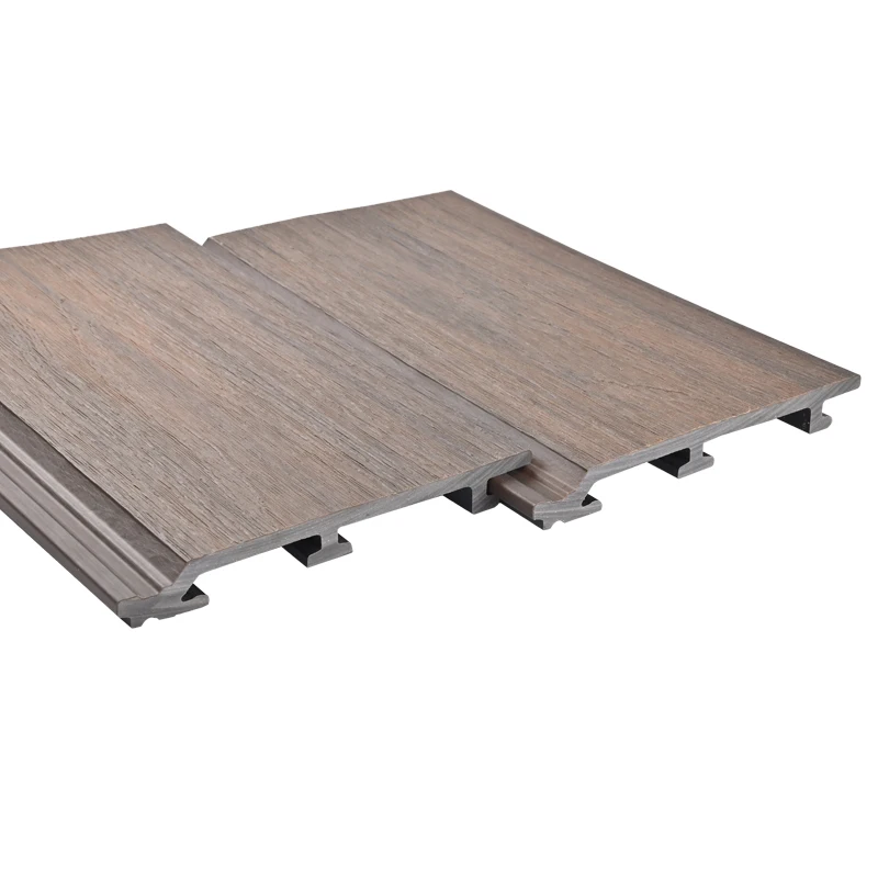 Favorable Price Eco Wood Type Engineering Exterior Wood Plastic Composite Competitive WPC Wall Cladding Panel