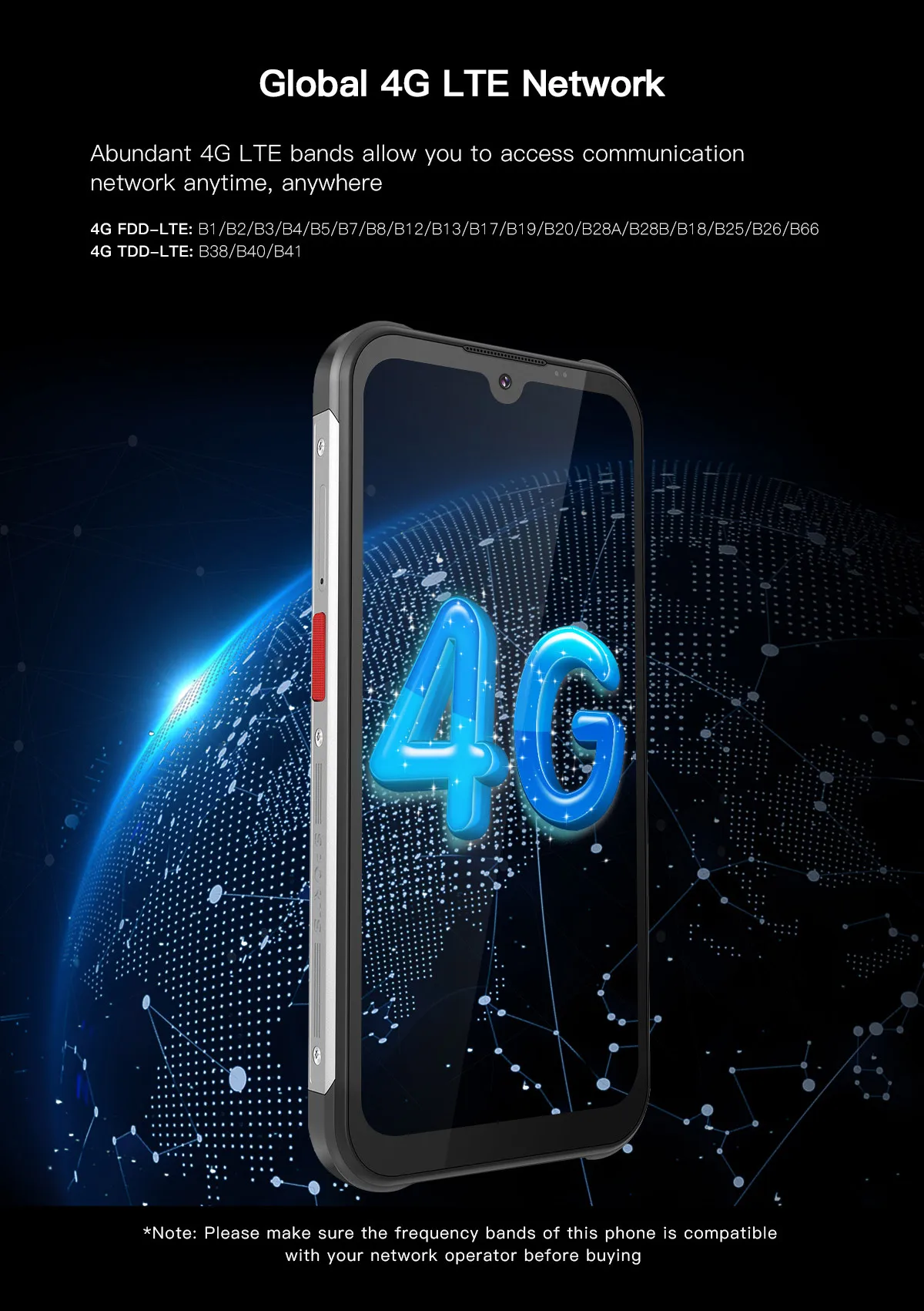 Uniwa W555 5.7 Inch Touch Screen Global Version Android 12 4g Lte