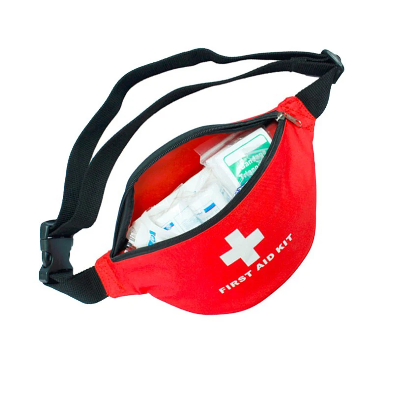 Outdoor Mountaineering First Aid Kit Nylon Red Fanny Pack Buy First Aid Fanny Packs outdoor