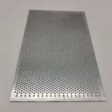 Oval Stainless Steel Micron Honeycomb Perforated Metal Mesh Rolls