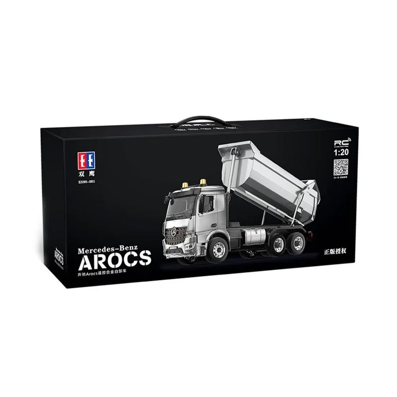 1:20 Double E Mercedes-Benz Arocs RC Dump Truck - Remote Control