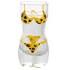 90ml yellow leopard print