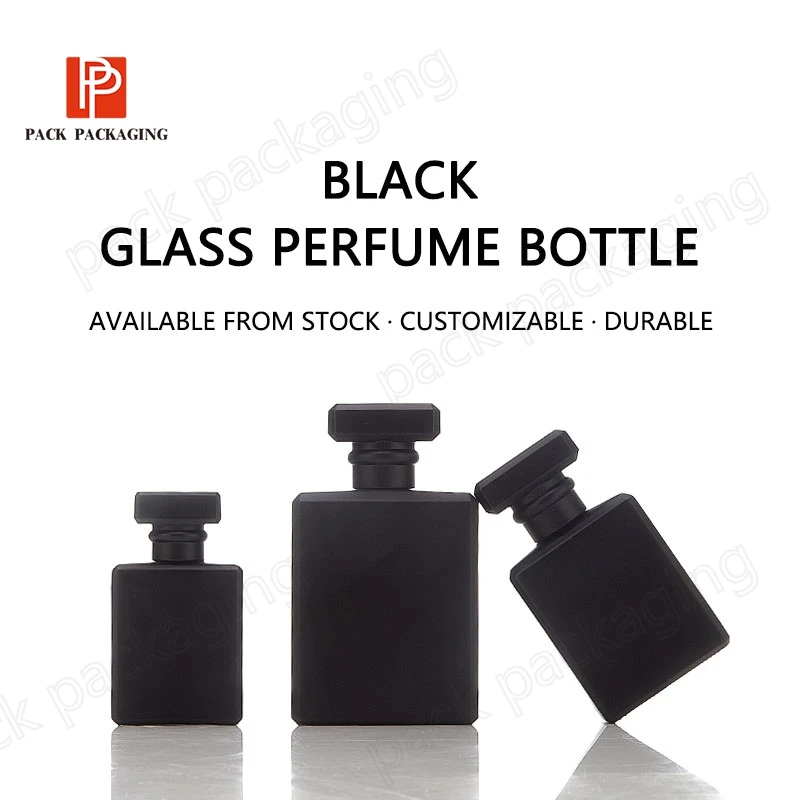 High Quality 30ml Travel Size Square Empty Perfume Bottle for