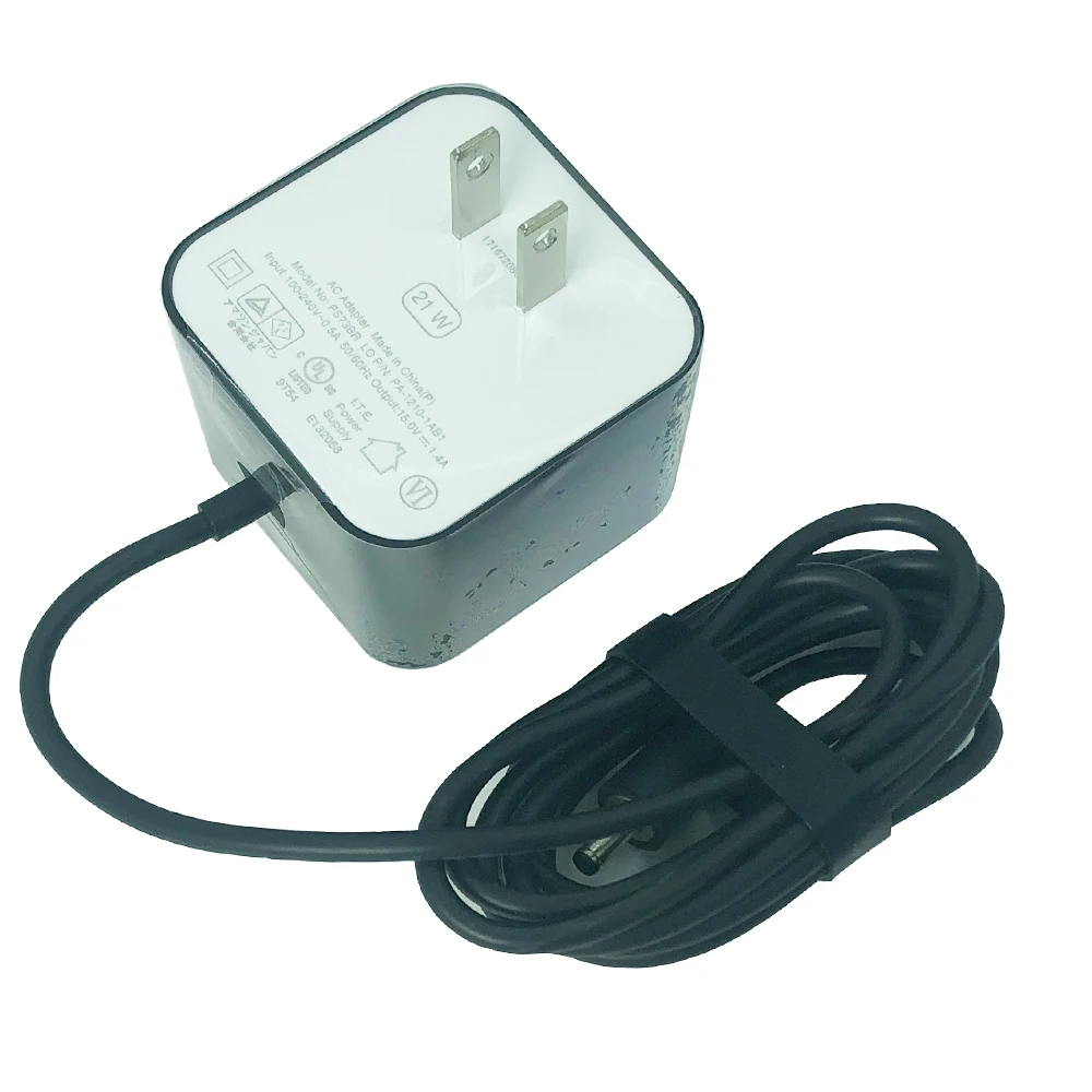 Alimentatore 21W Per Alexa Echo Show | 15V 1.4A | Cavo 1.8m | Compatibile Con 1st Gen - Foto 2