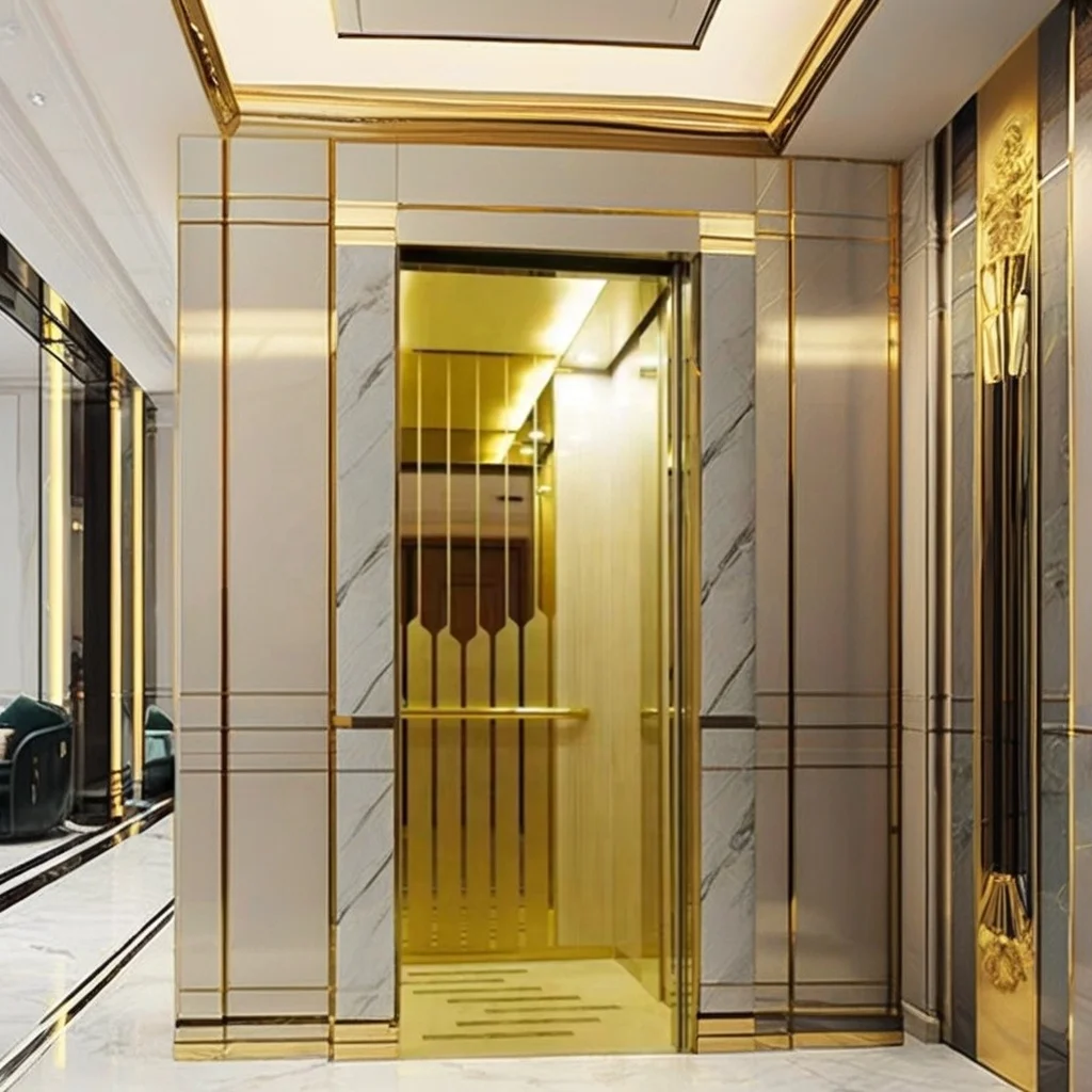 Customized Villa Elevator Traction Villa Passenger Home Elevator House ...
