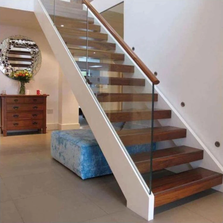 Minecraft the Staircase Glass Stair Railing Cost House Space Saving Straight Staircase