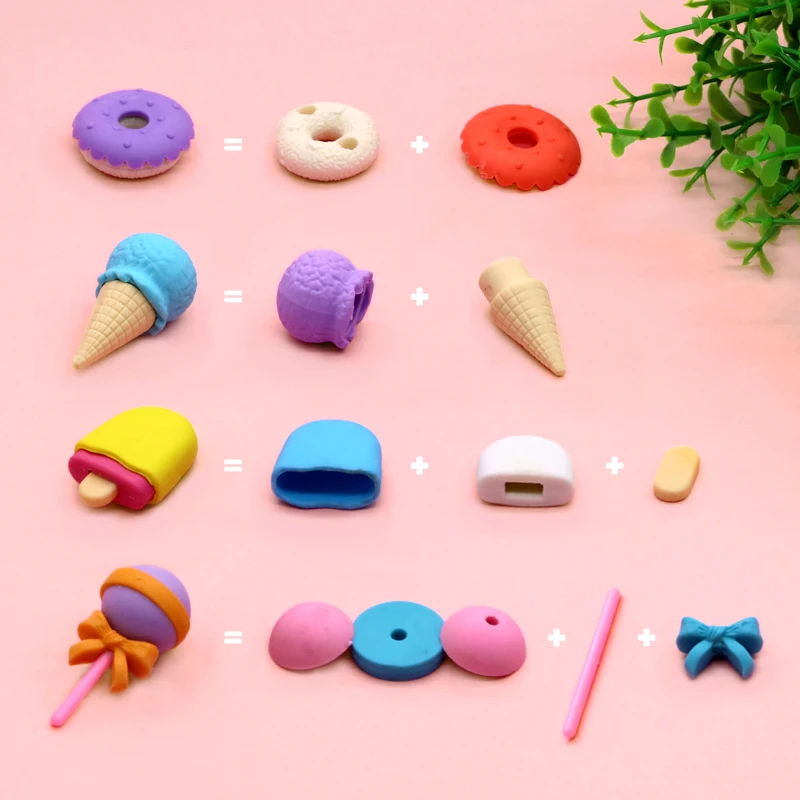 Фабричное производство различные гарантированные качества уникальный долговечный современный ластик для детей