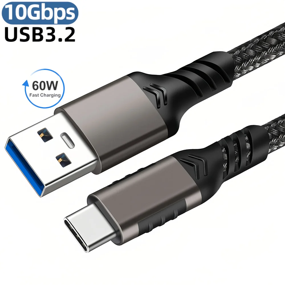 Cavo da USB C a USB C 3.1 Gen 2 Trasferimento dati da 10 Gbps, cavo per monor con usca video 4K 100 W PD Ricarica rapida corta 20 cm/30 cm/50 cm  44