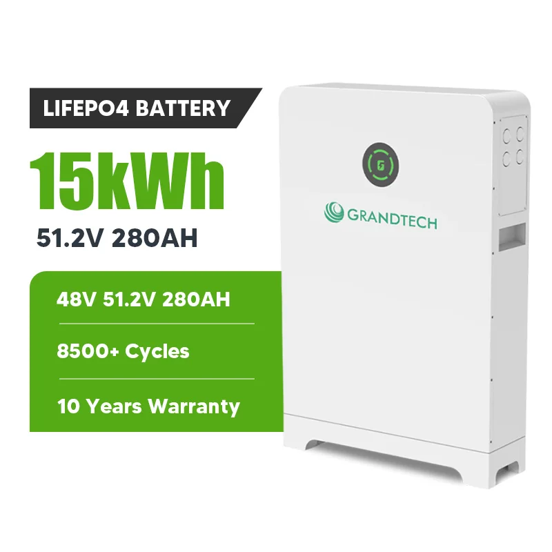 US STOCK 48v 51.2V 100ah 200ah 5kWh 10Kwh 15kwh 20kWh Powerwall Home Solar Storage Lithium Catl Lipo Battery 48V 280ah