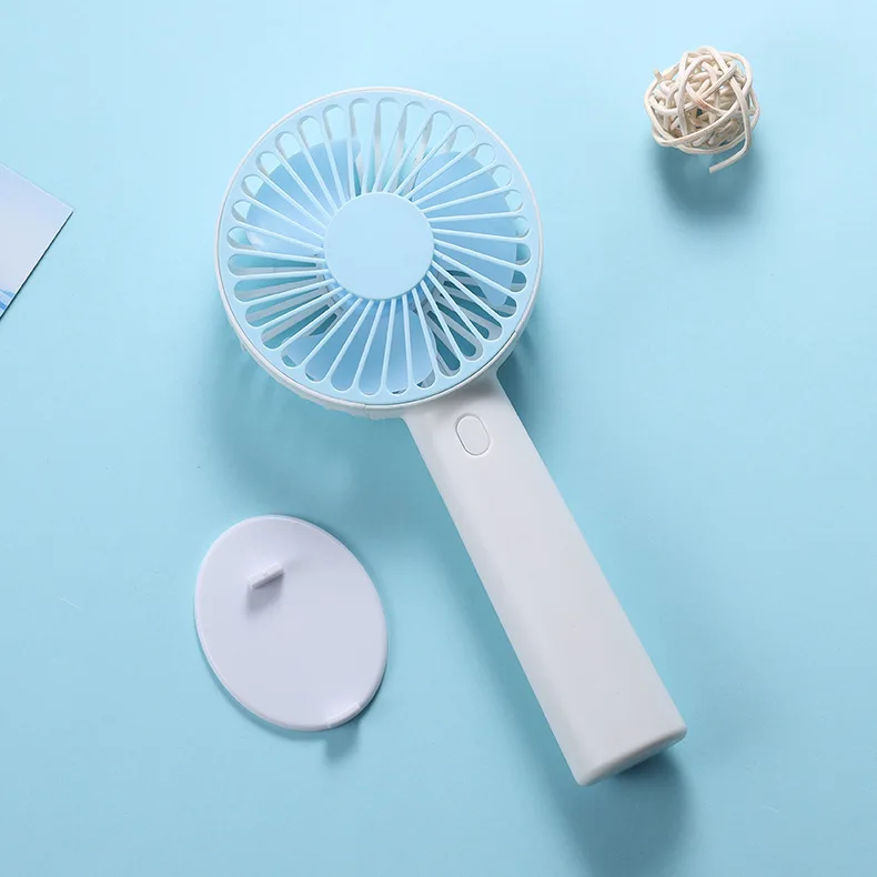 Yipin 2024 New Arrivals USB rechargeable mini battery detachable fan Portable fan With Phone Holder Handheld or table Fan