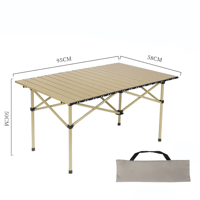 Factory Direct Sale Camping Table And Chairs Set Outdoor Chair Aluminum Portable Folding Camping