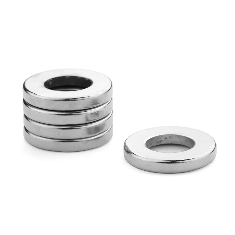 Direct Selling Strongest Permanent Radial Oriented Sintered Rare Earth Ring Magnets N52 Magnetic Circle Ring Neodymium Magnet