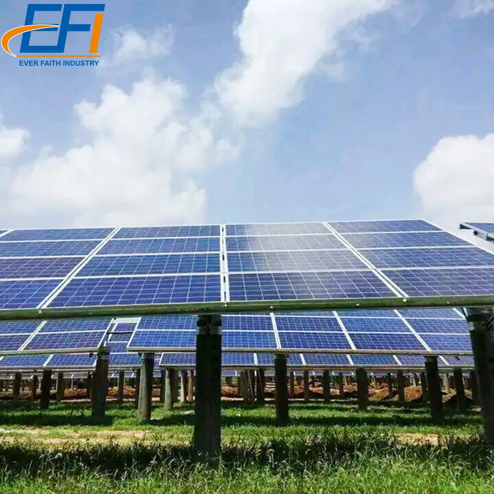 Complete Solar Energy Tracking System Solar Tracker Kit Solar Mounting Ground System