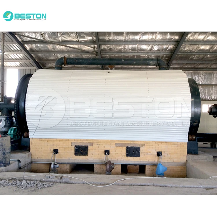 Beston Quick installation used tire to fuel pyrolysis plant