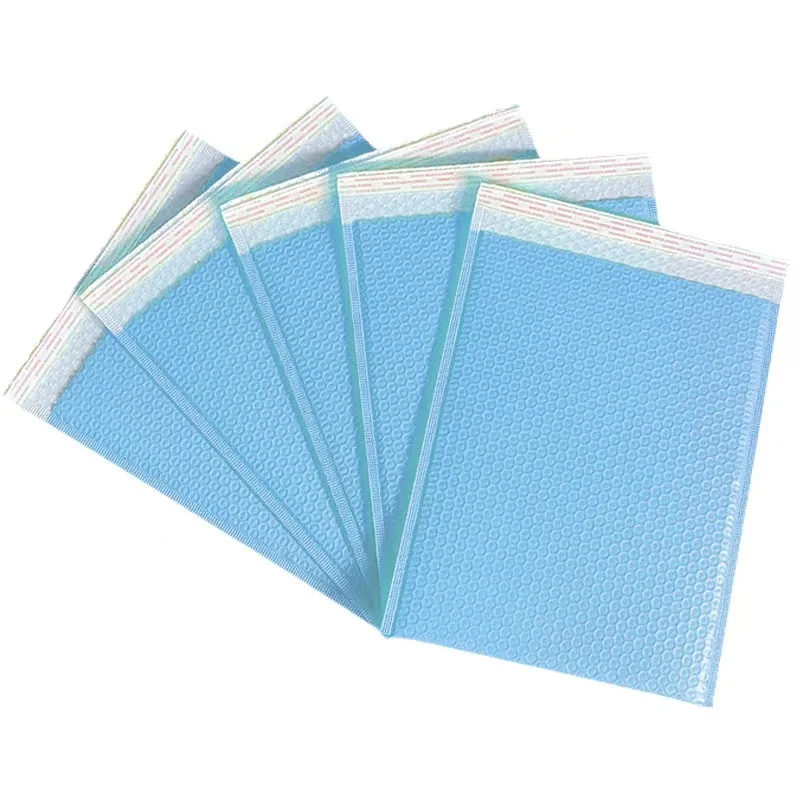 Factory Wholesaler Biodegradable Compostable Christmas Poly Bubble Bags 2 Mil Thickness Custom Mailing Express factory