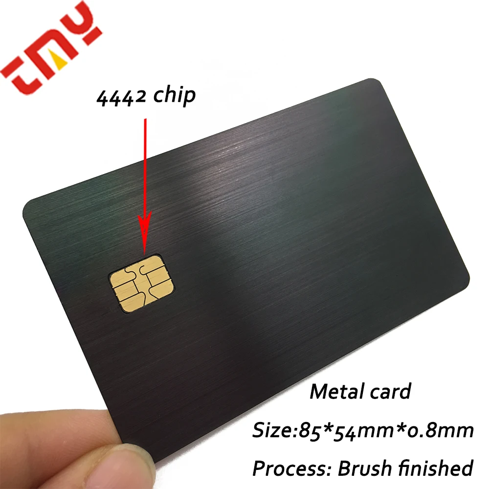 Blank Metal Chip Cards Credit Card Business Cards Custom Reserved 4442/4428  Chip Slot Customized in Plated Multiple Colors - AliExpress