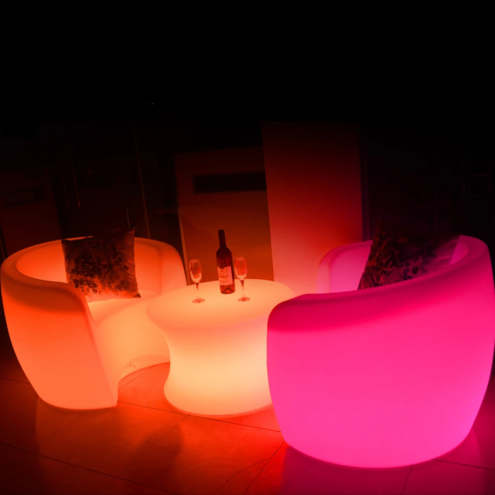 Водонепроницаемая светодиодная мебель для патио