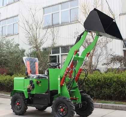 Коммерческий погрузчик Электрический мини-погрузчик с приспособлениями