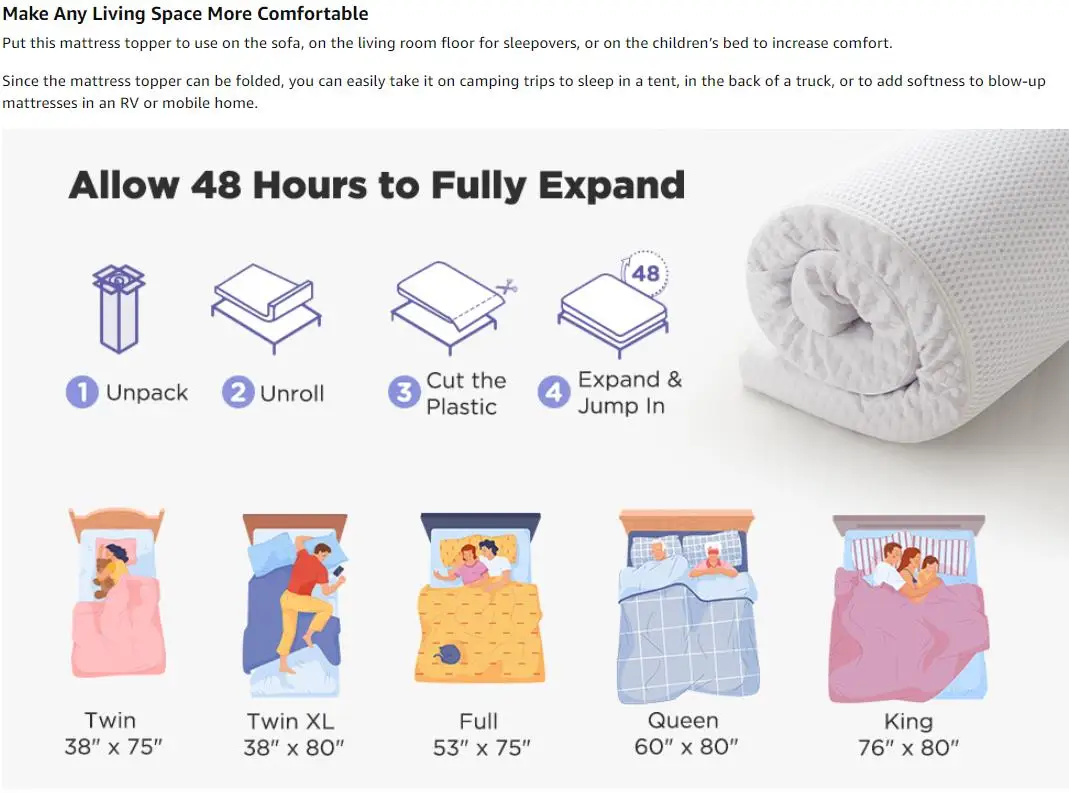 Wholesale Mattress Topper Viscoelastic Foam Mattress Cool Gel Memory