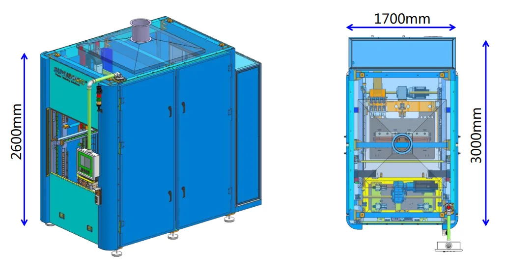 Hot Plate Welding Machine for Automotive Armrest Welding with 220-380V Dual Voltage and 50-60Hz Frequency