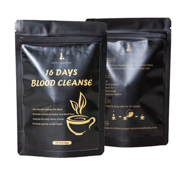 OEM blood cleansing herbal tea lowering blood pressure sugar balance for the hypertension blood cleanse herbal tea