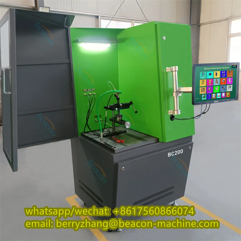 Beacon Machine Diesel Fuel Common Rail Injector Test Bench BC200 Fuel Injection Test Bench Diesel Pump Calibration