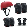 Red plum blossom helmet-black and red cow head protectors