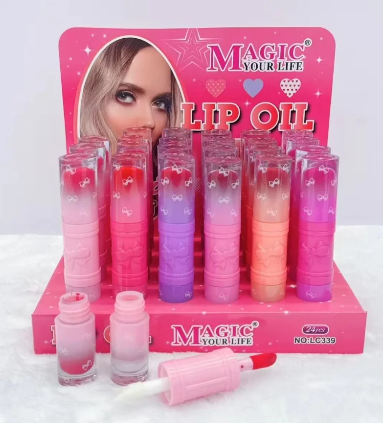 Beautiful  Cake for 6 Color Multi Color Cake  Moisturize Lip Balm Set