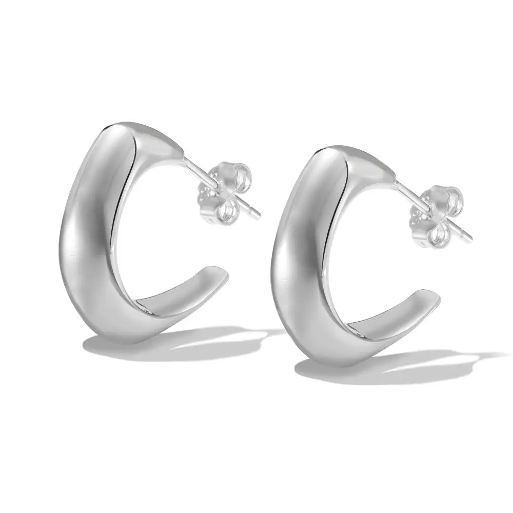 KAKODIY Custom Daily Fashion Open Earrings Jewelry Girls Boutique Stud Earrings detail 2