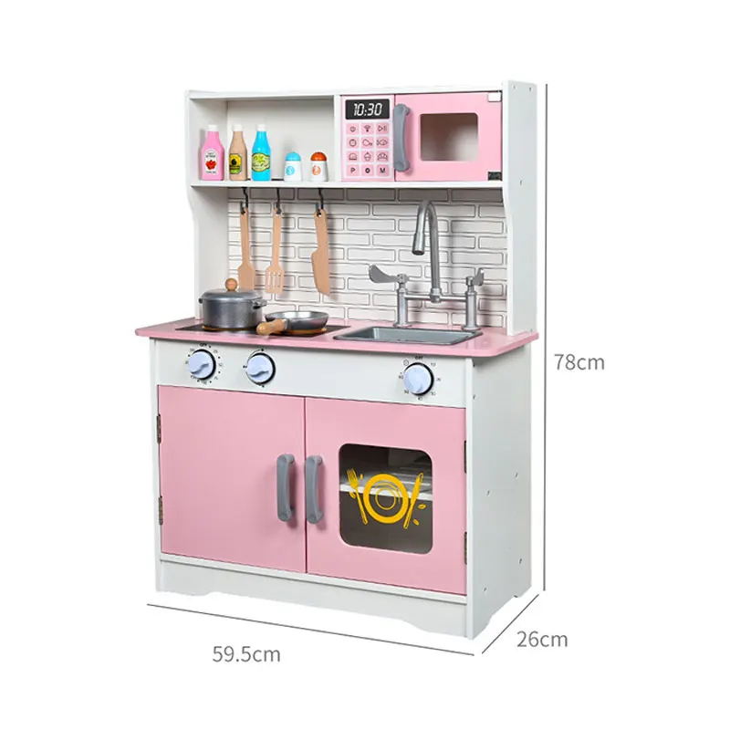 Лучшее качество и низкая цена, новый дизайн, ролевая игра, кухонная игрушка 3 в 1, пластиковые Кухонные Игрушки, игровой набор для детей