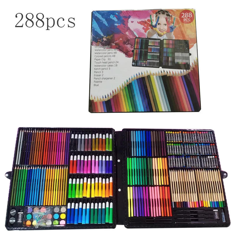 Shop Kids Crayons Set 168pcs online